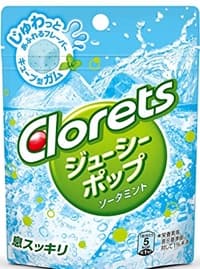 クロレッツジューシーポップソーダミント モンデリーズ
