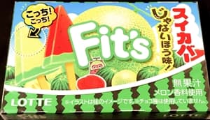 フィッツスイカバーじゃないほう味 ロッテ